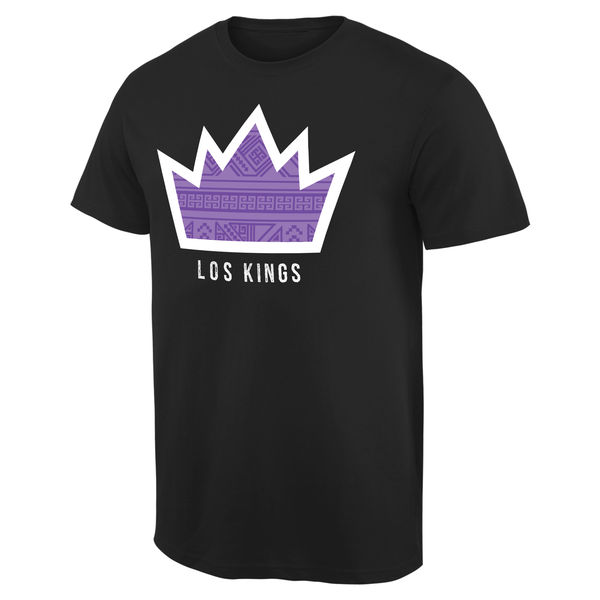 NBA Men Sacramento Kings Noches Enebea TShirt  Black->nba t-shirts->Sports Accessory